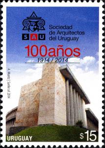 Colnect-2715-819-Centenary-of-the-Society-of-Architects-of-Uruguay-SAU.jpg