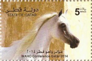 Colnect-3063-828-WAHO-Conference-Qatar-2014.jpg