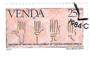 Colnect-2840-080-History-of-writing-Development-of-Cretan-hieroglyphics.jpg