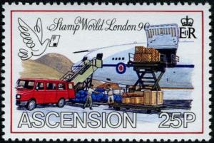 Colnect-2925-509-Unloading-mail-at-airfield.jpg