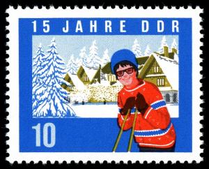 Colnect-1974-442-Ski-driver-snowy-village.jpg