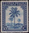 Colnect-1079-235-Oil-palm-trees---inscribed--quot-Congo-Belge-Belgisch-Congo-quot-.jpg