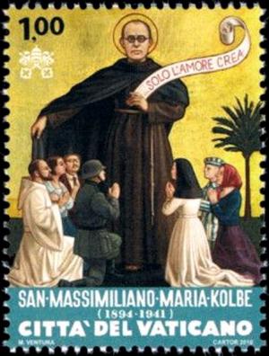 Colnect-3775-410-75th-anniv-of-the-Death-of-Saint-Maximilian-Mary-Kolbe.jpg