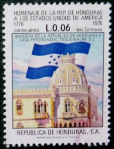 Colnect-2944-241-Flag-of-Honduras-over-Presidential-Palace-Tegucigalpa.jpg