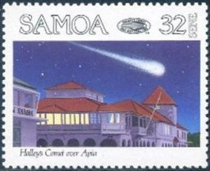 Colnect-3637-739-Halley-s-Comet-over-Apia.jpg