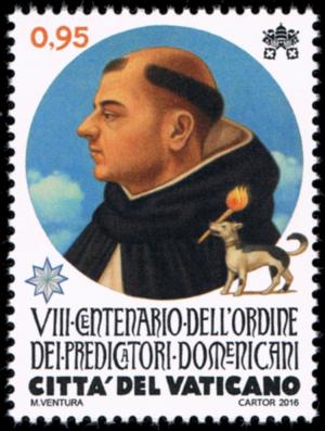 Colnect-3795-538-8th-Centenary-of-the-Foundation-of-the-Dominican-Order.jpg