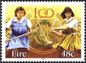 Colnect-1927-589-100-years-of-Camogie-Sport-in-ireland.jpg