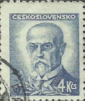 Colnect-3074-871-Tom-aacute--scaron--Garrigue-Masaryk-1850-1937-president.jpg