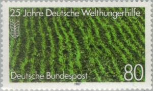 Colnect-153-542-25-years-german-World-Hunger-Aid.jpg
