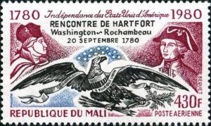Colnect-2503-865-Rochambeau-George-Washington-and-Eagle.jpg