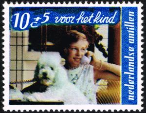 Colnect-2219-448-Girl-and-poodle.jpg