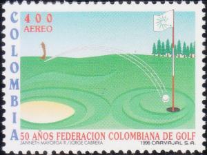 Colnect-3517-129-Colombian-Golf-Federation-50th-Anniv.jpg