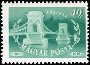 Colnect-834-367-Centenary-of-opening-the-Chain-Bridge-to-the-traffic.jpg
