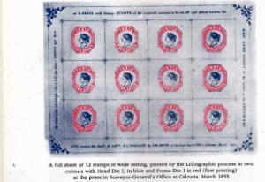 History_of_First_Postal_stamp_issued_in_India_with_snap_of_stamp_issed.Stamp_One_Ana.Stamp_4_Ana..jpg