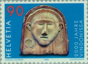 Colnect-140-893-Gallic-head-with-the-mark-of-the-XI-Legion-antefix.jpg