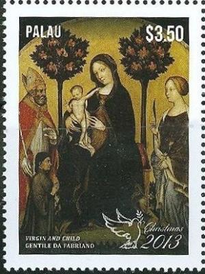 Colnect-4910-130--Virgin-and-Child--by-Gentile-da-Fabriano.jpg