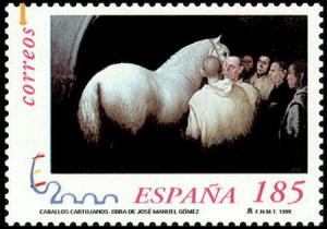 Colnect-1291-760-Carthusian-Horse-Equus-ferus-caballus.jpg