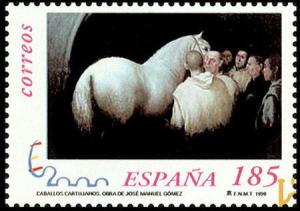 Colnect-3125-454-Carthusian-Horse-Equus-ferus-caballus.jpg