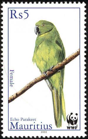 Colnect-760-733-Mauritius-Echo-Parakeet-Psittacula-echo.jpg