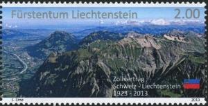 Colnect-3719-458-Switzerland---Liechtenstein-Customs-Treaty-1923-2013.jpg