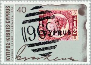 Colnect-174-638-Postmark-969-Nicosia-on-1-2d-British-stamp.jpg