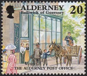 Colnect-5222-023-Historical-Views---Alderney-Post-Office.jpg