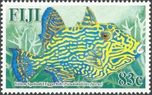 Colnect-1613-750-Yellow-spotted-Triggerfish-Pseudobalistes-fuscus-.jpg