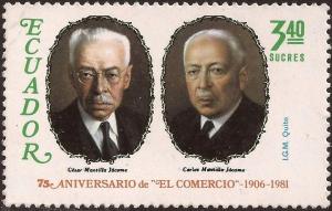 Colnect-5205-696-And-C-eacute-sar-Carlos-Mantilla-J-aacute-come-founder-of-the-newspaper.jpg