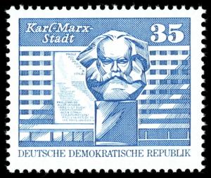 Colnect-1978-879-Karl-Marx-Monument-in-front-of-new-buildings-Chemnitz.jpg