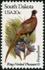 Colnect-5097-140-South-Dakota---Ring-Necked-Pheasant-Pasqueflower.jpg