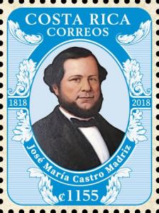 Colnect-5177-679-Bicentenary-of-birth-of-Jose-Maria-Castro-Madriz.jpg