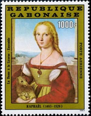 Colnect-2521-535-Lady-with-unicorn-by-Raphael.jpg