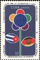 Colnect-2421-767-Sitylized-flower-and-flags.jpg