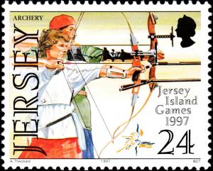 Colnect-6229-107-Archery-Jersey-Island-Games-1997.jpg