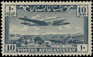Colnect-2307-463-Douglas-DC-3-over-Kabul.jpg