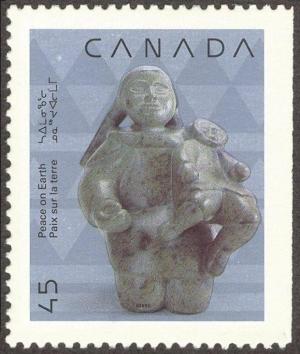 Colnect-2822-680-Mother-and-Child-Inuit-Sculpture-Cape-Dorset.jpg