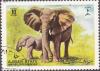 Colnect-2023-545-Elephant-with-cub.jpg
