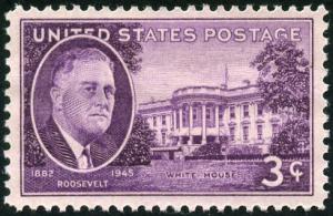 Colnect-5026-218-Roosevelt-and-the-White-House.jpg
