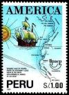 Colnect-1662-235-Caravel-and-map-of-2nd-voyage-of-Pizarro.jpg