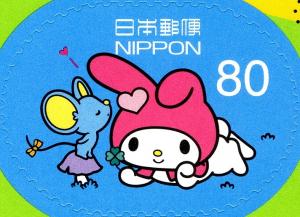 Colnect-3048-786-MY-MELODY-and-Flat-kun.jpg