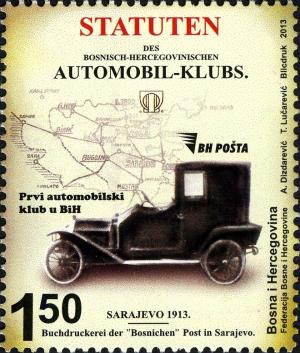 Colnect-2341-143-Centenary-of-Automobil-Club-in-Bosnia-Hercegovina.jpg
