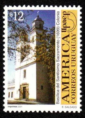 Colnect-2539-411--Basilica-del-Santisimo-Sacramento--Colonia-del-Sacramento.jpg