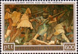 Battle_of_Krsk_by_Gojmir_Anton_Kos_1973_Yugoslavia_stamp.jpg