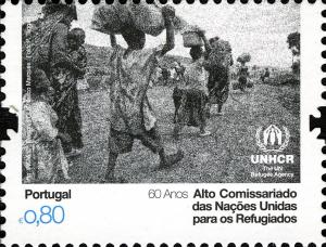 Colnect-806-106-60-Years-of-the-United-Nations-High-Commissioner-for-Refugee.jpg