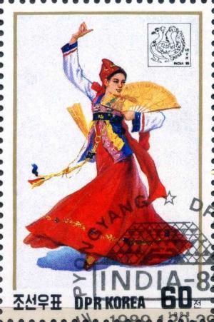 Colnect-4428-191-Fan-Dance-Korean-Folk-Dance.jpg