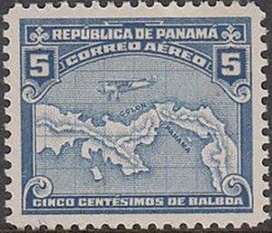 Colnect-2590-232-Airplane-over-Map-of-Panama.jpg