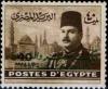 Colnect-1281-998-King-Farouk-in-front-of-Hussan-Mosque-with-overprint.jpg