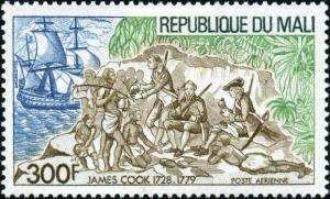 Colnect-2475-855-James-Cook-on-Shore-of-Sandwich-Islands.jpg