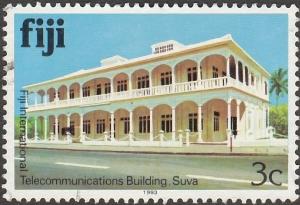 Colnect-3952-750-Telecommunication-Building-Suva---imprinted-1993.jpg