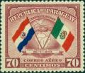 Colnect-1920-194-Flags-of-Paraguay-and-Mexico.jpg